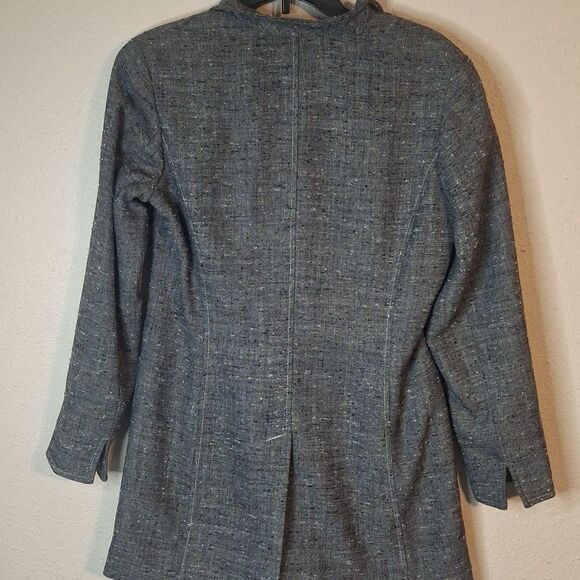 Coldwater Creek Charcoal coat size 6 - Picture 4 of 6